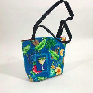 EUC Tropical Theme Bling Purse Bag